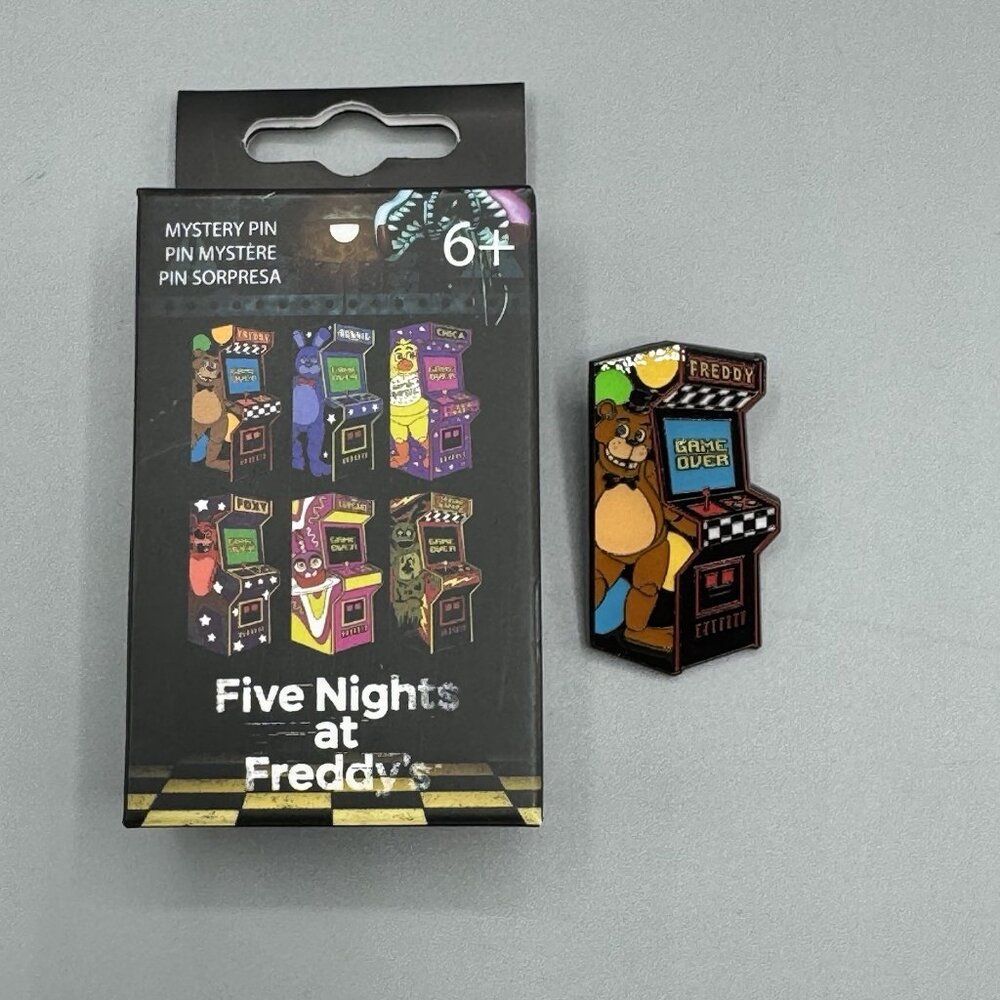 Loungefly Five Nights At Freddy's Arcade Pin Exclusive New Open Box FREDDY